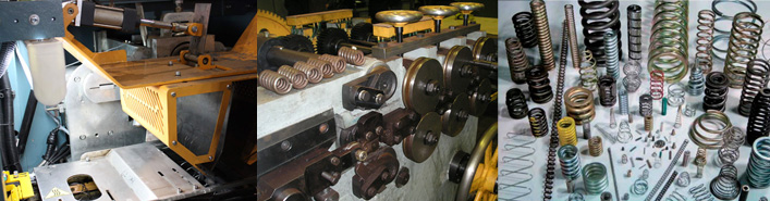 Production of springs